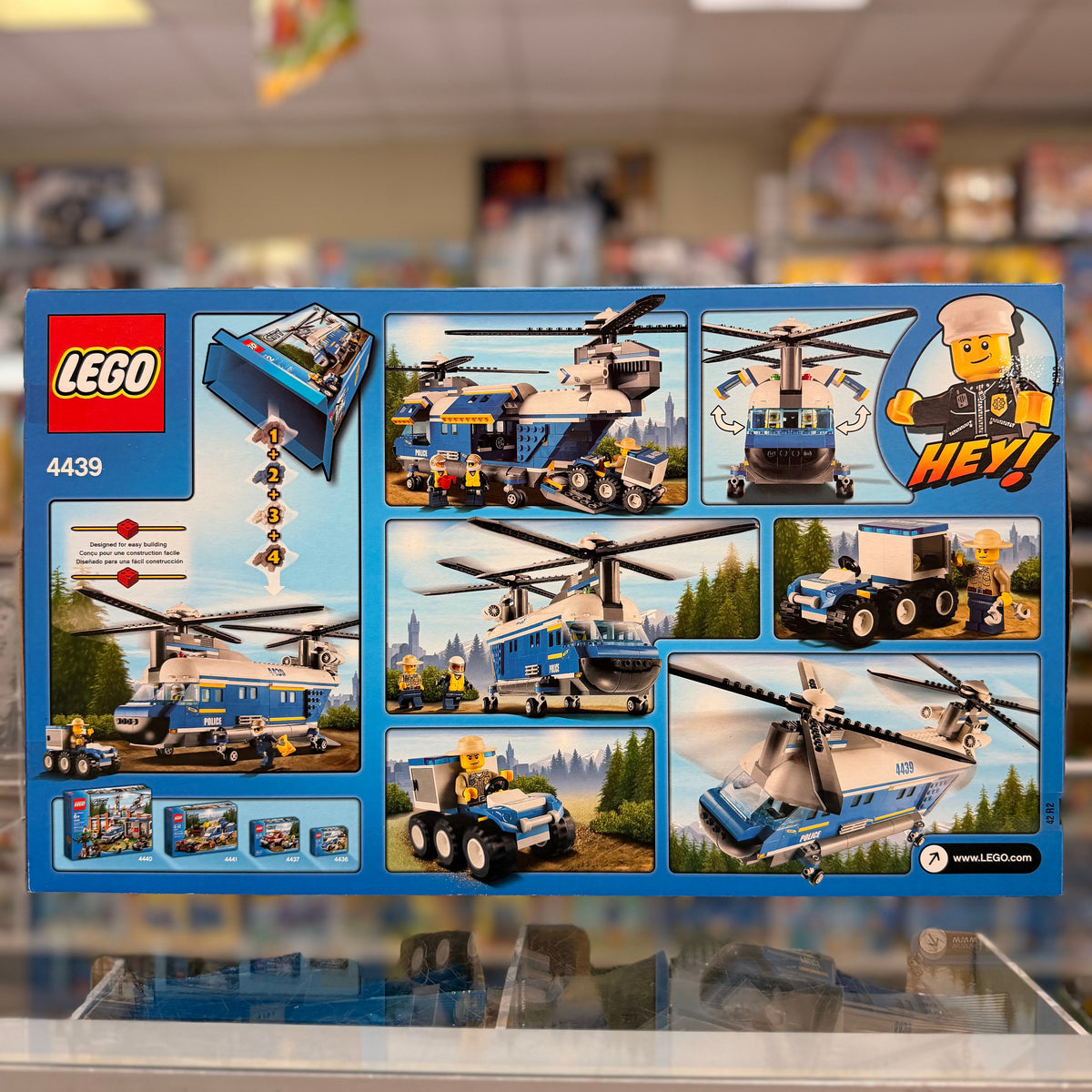 Heavy-Duty Helicopter, 4439-1 - LEGO® City Set