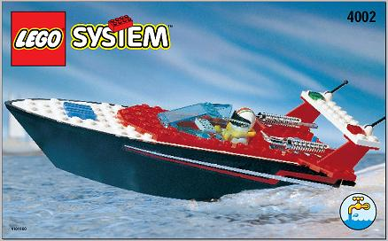 Riptide Racer, 4002 LEGO® System Set