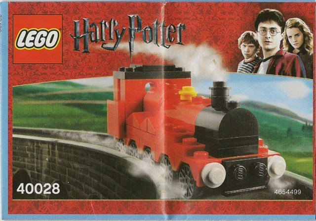 40028-Mini Hogwarts Express polybag - INSTRUCTIONS ONLY