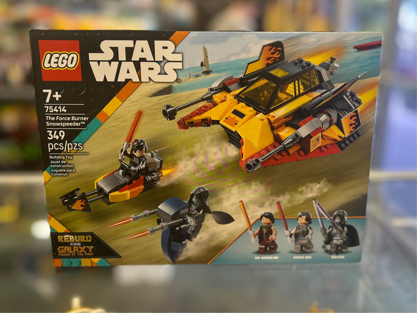 75414 - The Force Burner Snowspeeder - EMPTY BOX ONLY