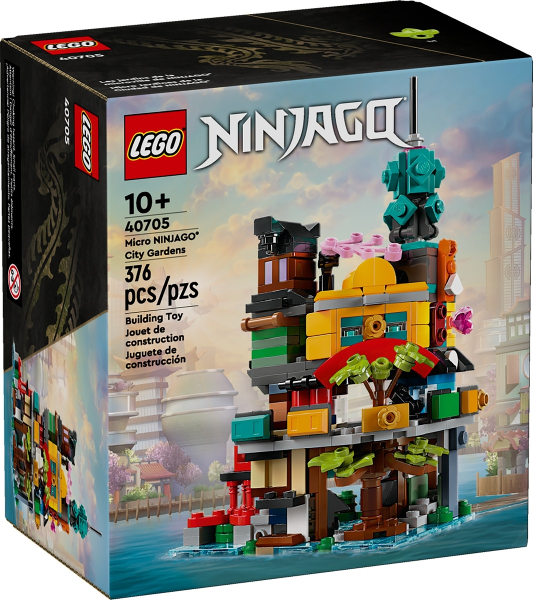 40705 - Micro NINJAGO City Gardens - EMPTY BOX ONLY