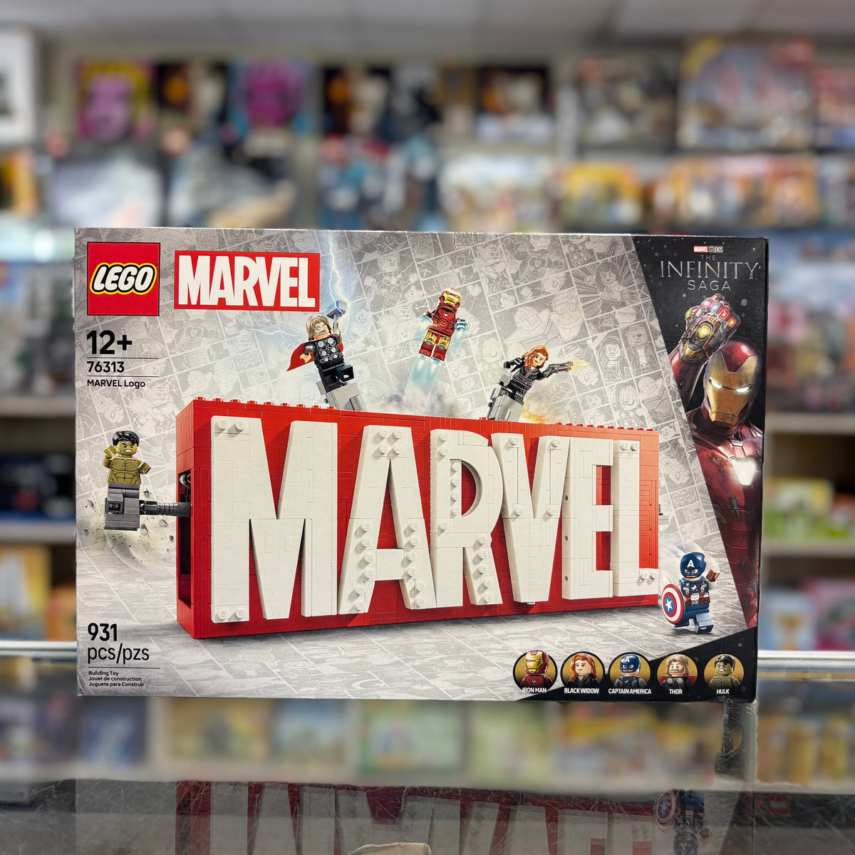 76313 - MARVEL Logo - EMPTY BOX ONLY