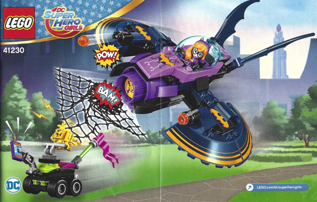 41230-Batgirl Batjet Chase - INSTRUCTIONS ONLY