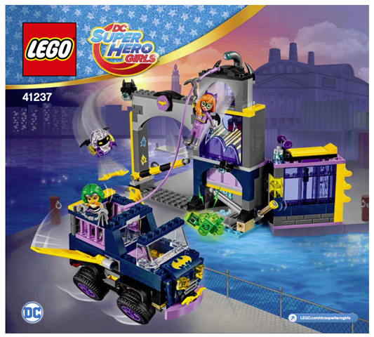 41237-Batgirl Secret Bunker - INSTRUCTIONS ONLY