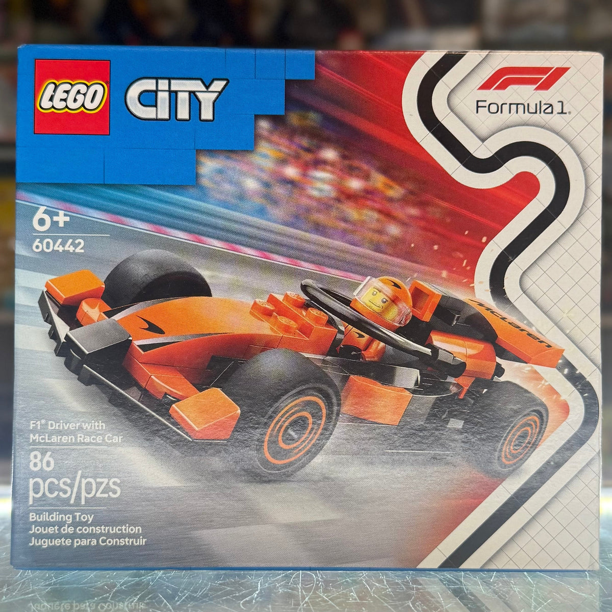 F1 Driver with McLaren Race Car, 60442 - LEGO® City Set