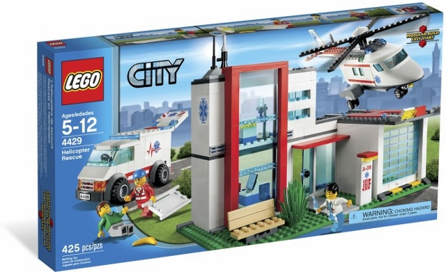 4429 - Helicopter Rescue - EMPTY BOX ONLY