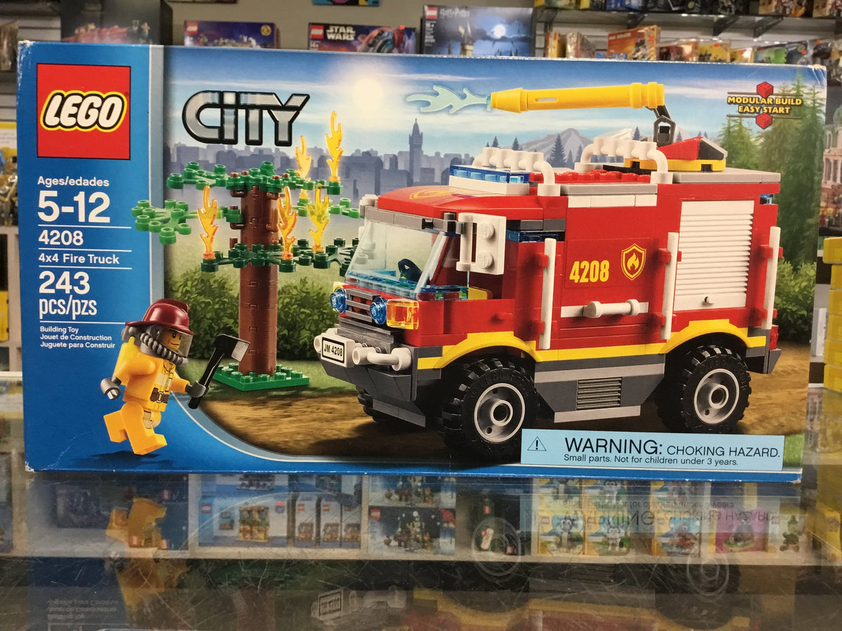 4208 - 4 × 4 Fire Truck - EMPTY BOX ONLY