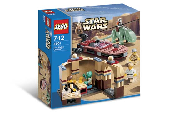 4501 - Mos Eisley Cantina, Blue box - EMPTY BOX ONLY