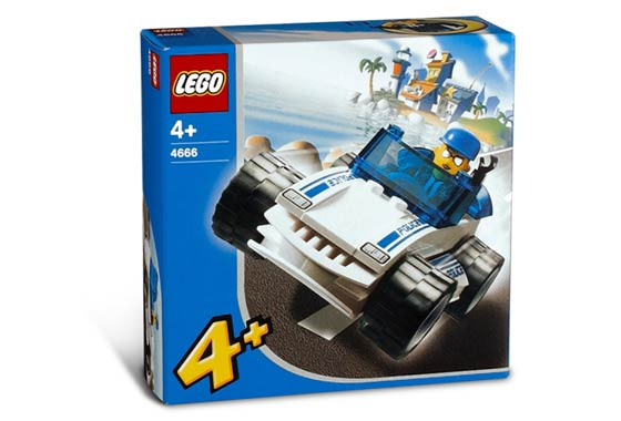 Speedy Police Car, 4666