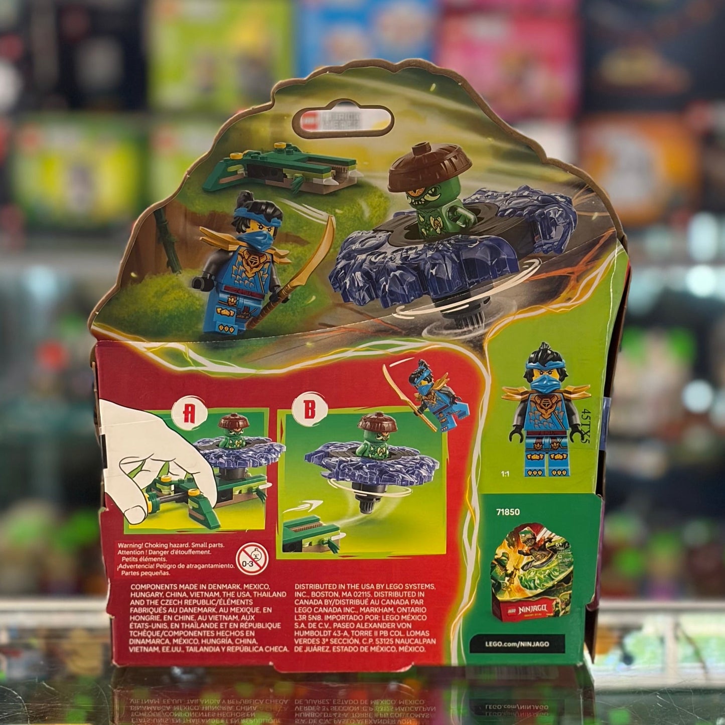 Nya vs. Mutation Monster Spinner, 71849 - LEGO® Ninjago Set