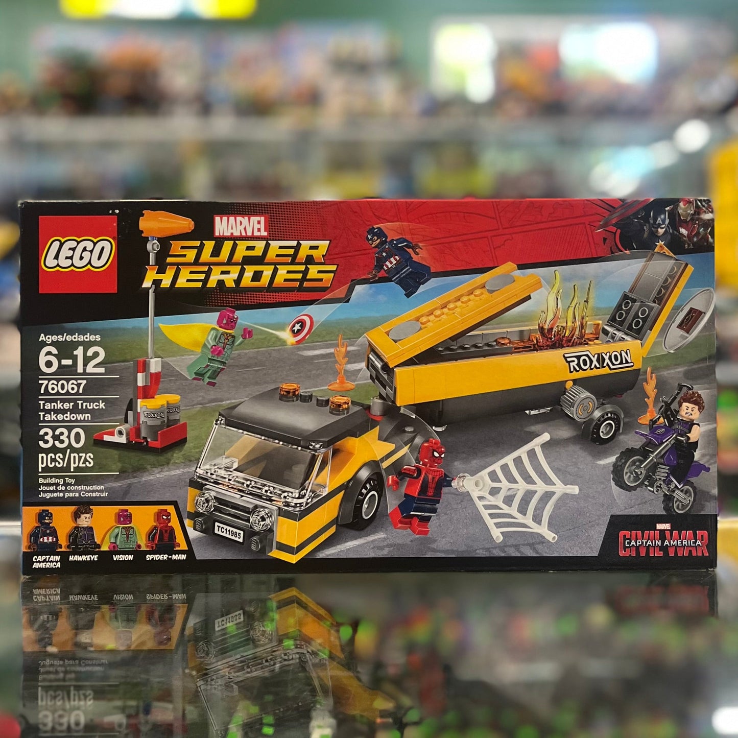 Tanker Truck Takedown, 76067 - Lego® Marvel Set