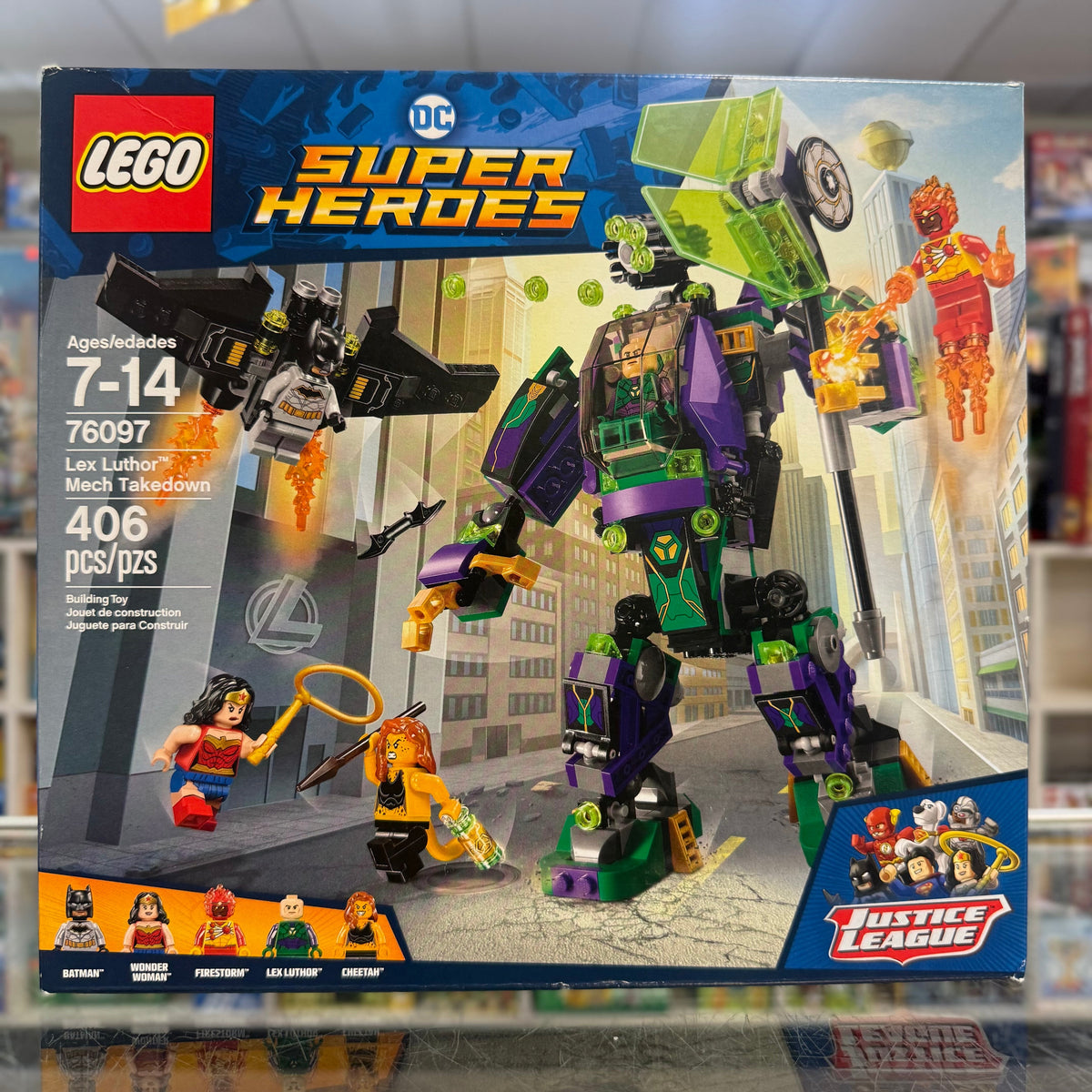 76097 - Lex Luthor Mech Takedown - EMPTY BOX ONLY
