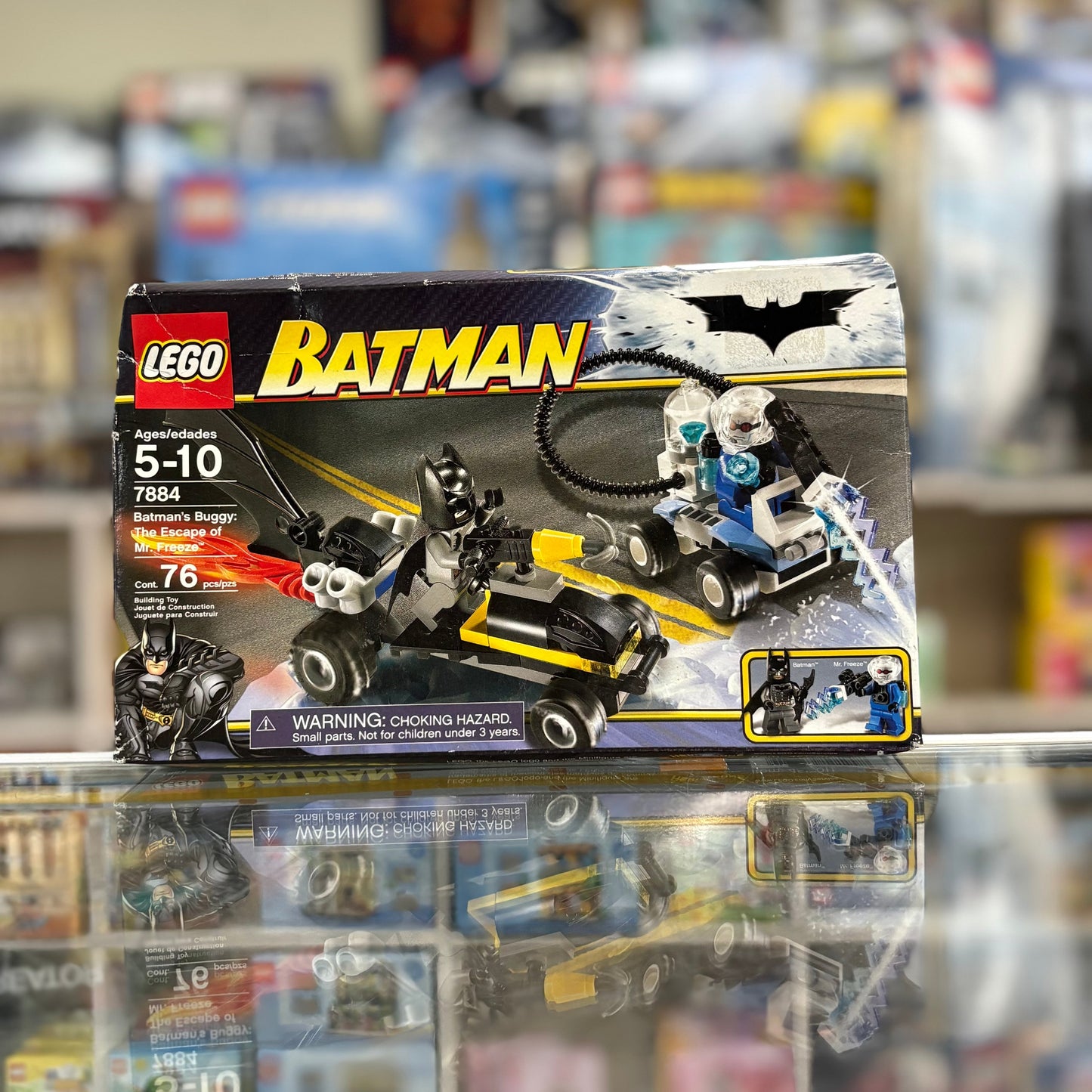 7884 - Batman's Buggy: The Escape of Mr. Freeze - EMPTY BOX ONLY