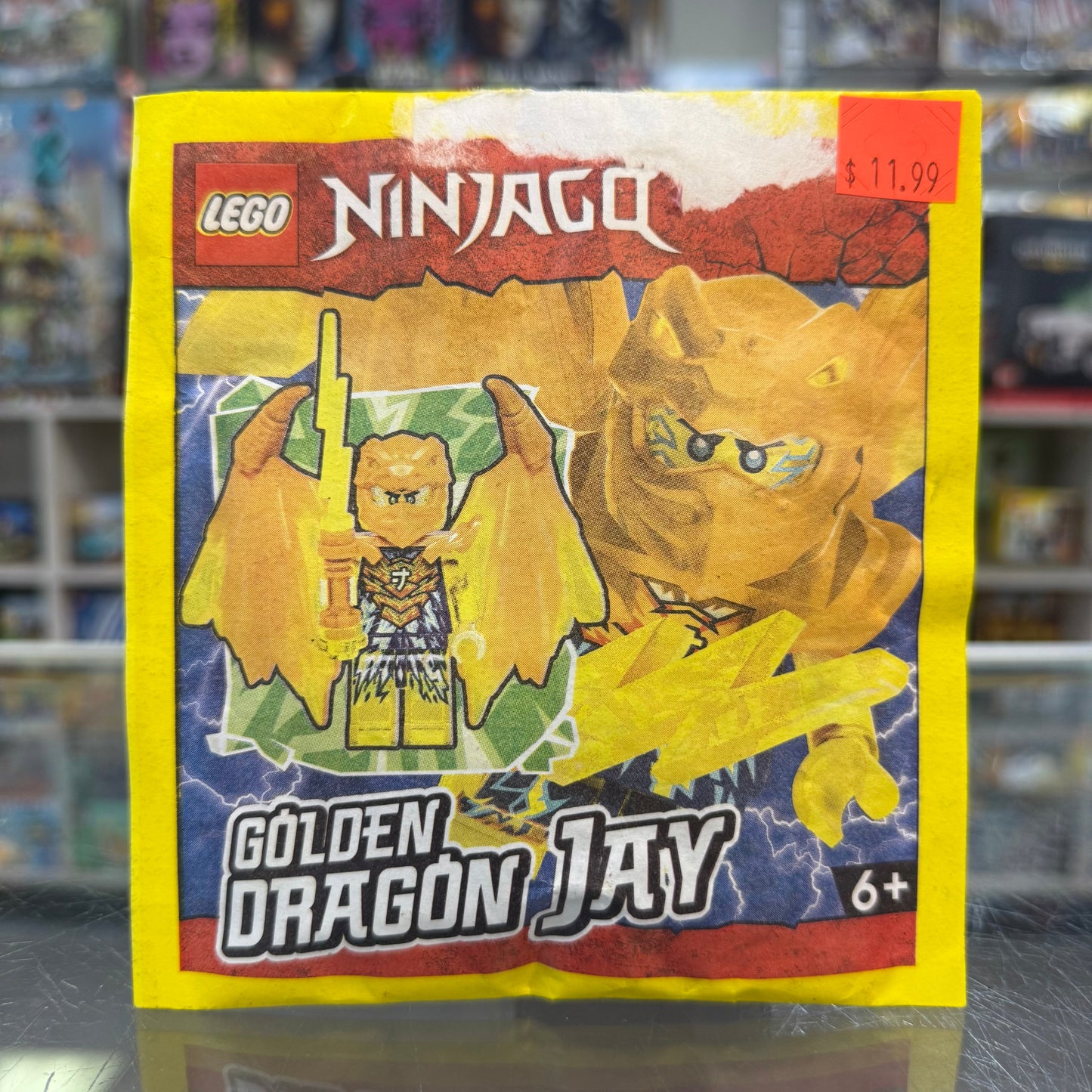 Golden Dragon Jay paper bag, 892302