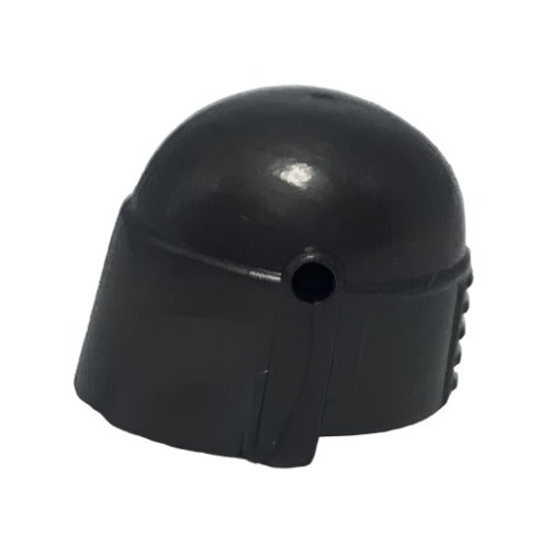 Minifigure, Headgear Mandalorian Helmet Plain with Holes, Part# 87610