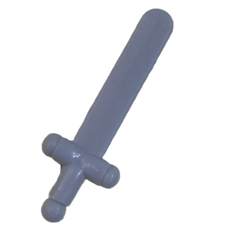 Minifigure, Weapon Sword Shortsword - Polished Rigid ABS, Part #3847a
