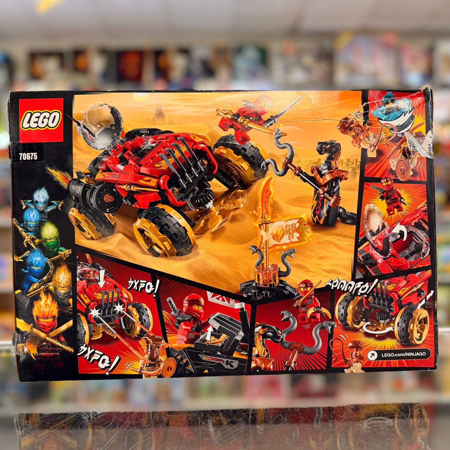 Katana 4x4, 70675 - LEGO® NINJAGO Set