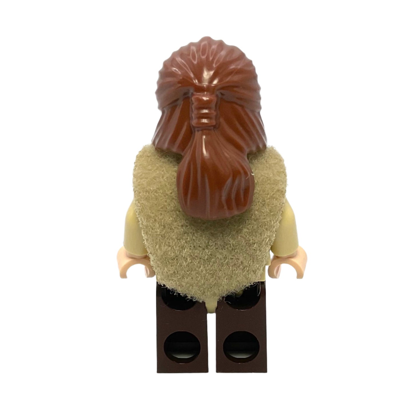 Qui-Gon Jinn - Dark Brown Legs, Poncho, Reddish Brown Beard - sw1334a