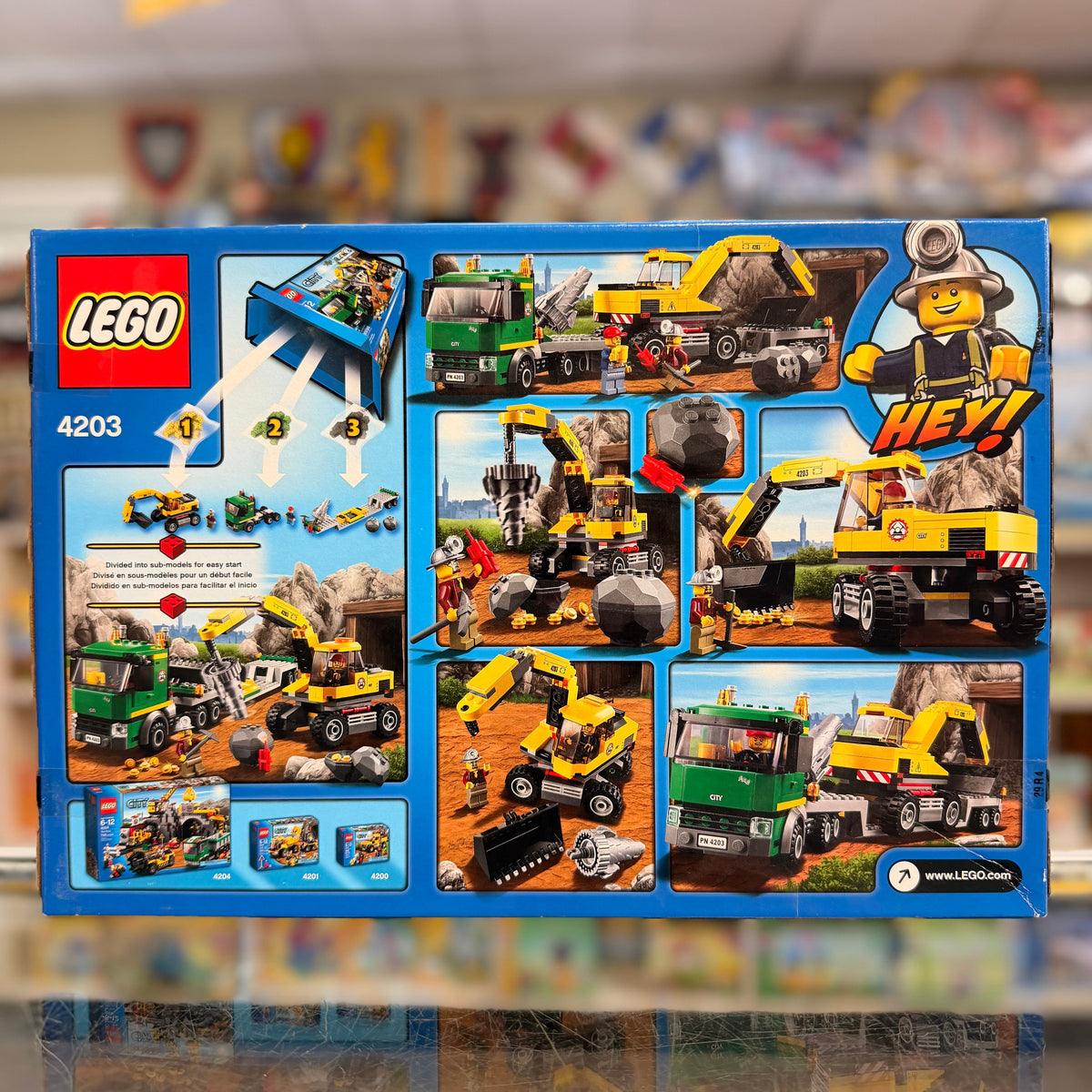 Excavator Transport, 4203 LEGO® City Set