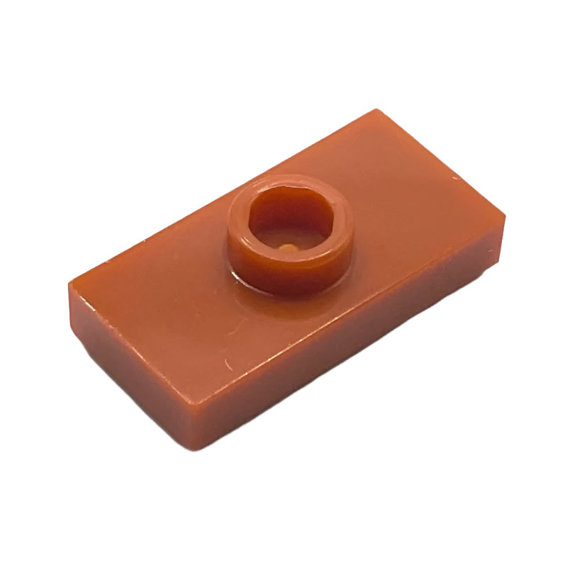 Plate, Modified 1 x 2 with 1 Stud with Groove and Bottom Stud Holder (Jumper), Part# 15573