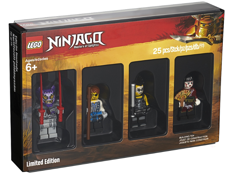 5005257 - Bricktober Minifigure Collection 3/4 - Ninjago (2018 Toys "R" Us Exclusive) - EMPTY BOX ONLY