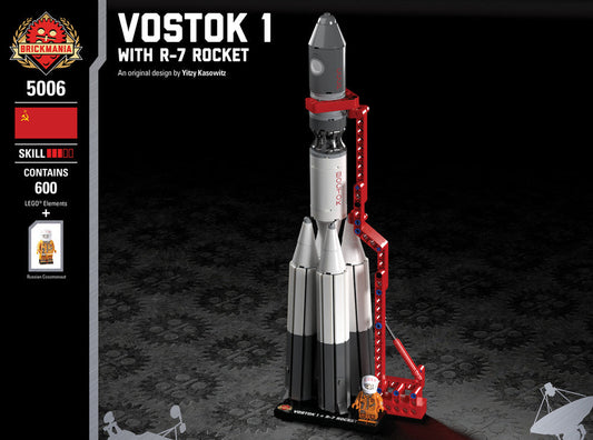 Vostok 1 - With R-7 Rocket, 5006