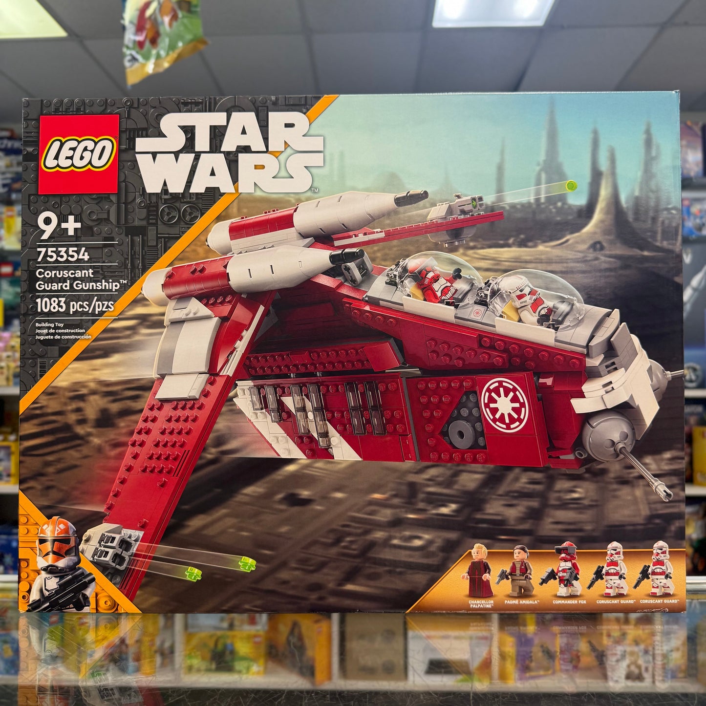 75354 - Coruscant Guard Gunship - EMPTY BOX ONLY