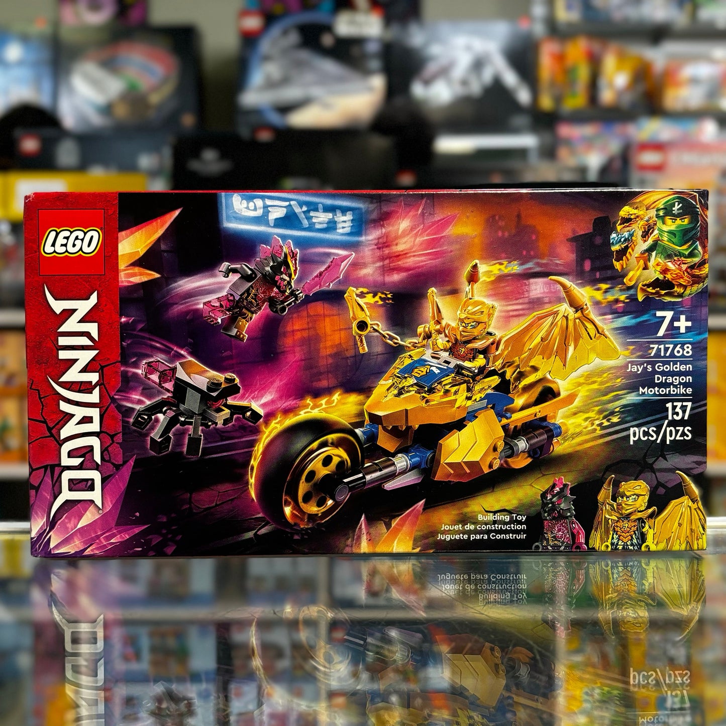 71768 - Jay's Golden Dragon Motorbike - EMPTY BOX ONLY