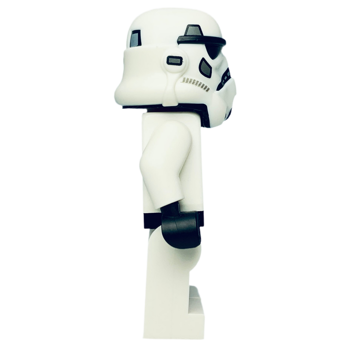 Stormtrooper, (Dual Molded Helmet, Gray Squares on Back) - Male, Light Nougat Head, Frown sw1137, LEGO® Star Wars Minifigure