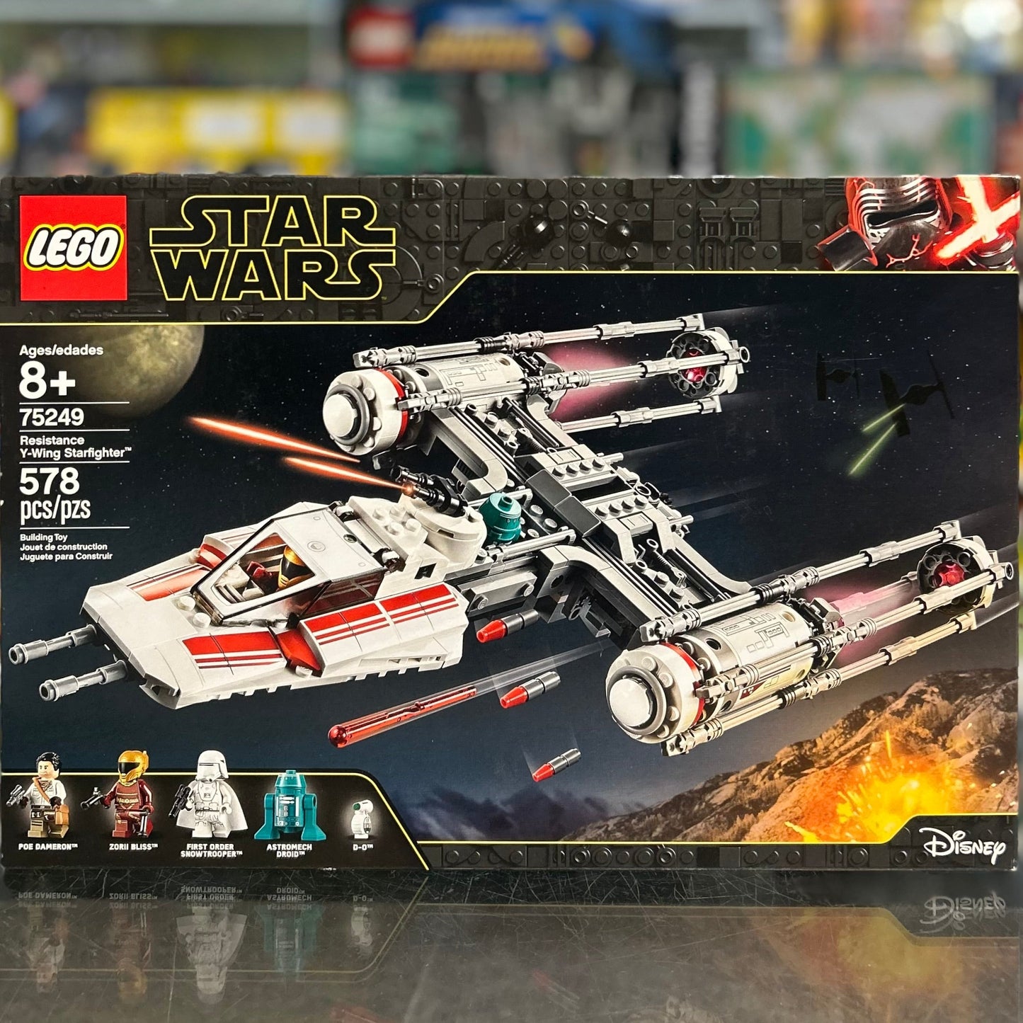 75249 - Resistance Y-Wing Starfighter - EMPTY BOX ONLY