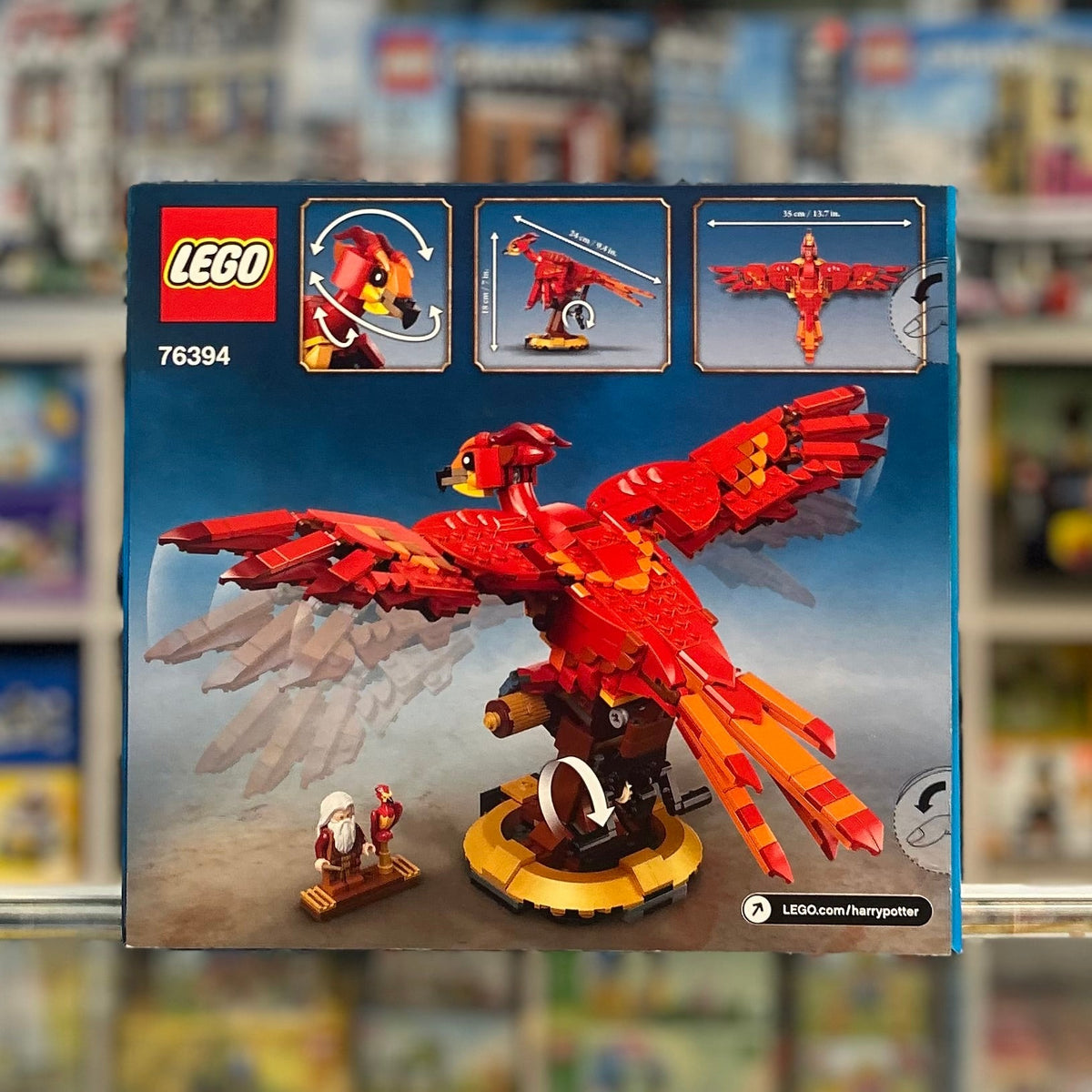 Fawkes Dumbledore’s Phoenix, 76394 - LEGO® Harry Potter Set