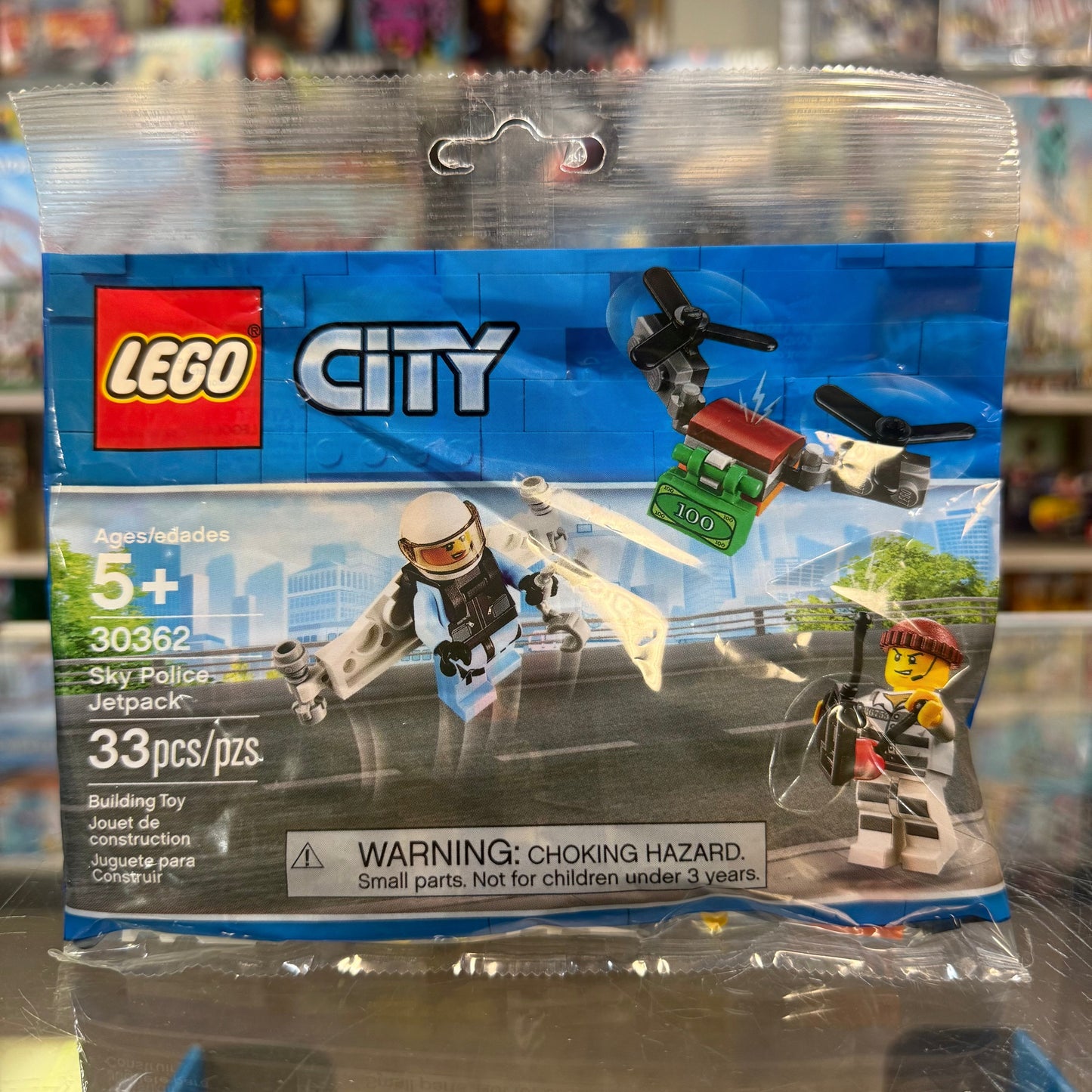 Sky Police Jetpack polybag, 30362 - LEGO® City Set