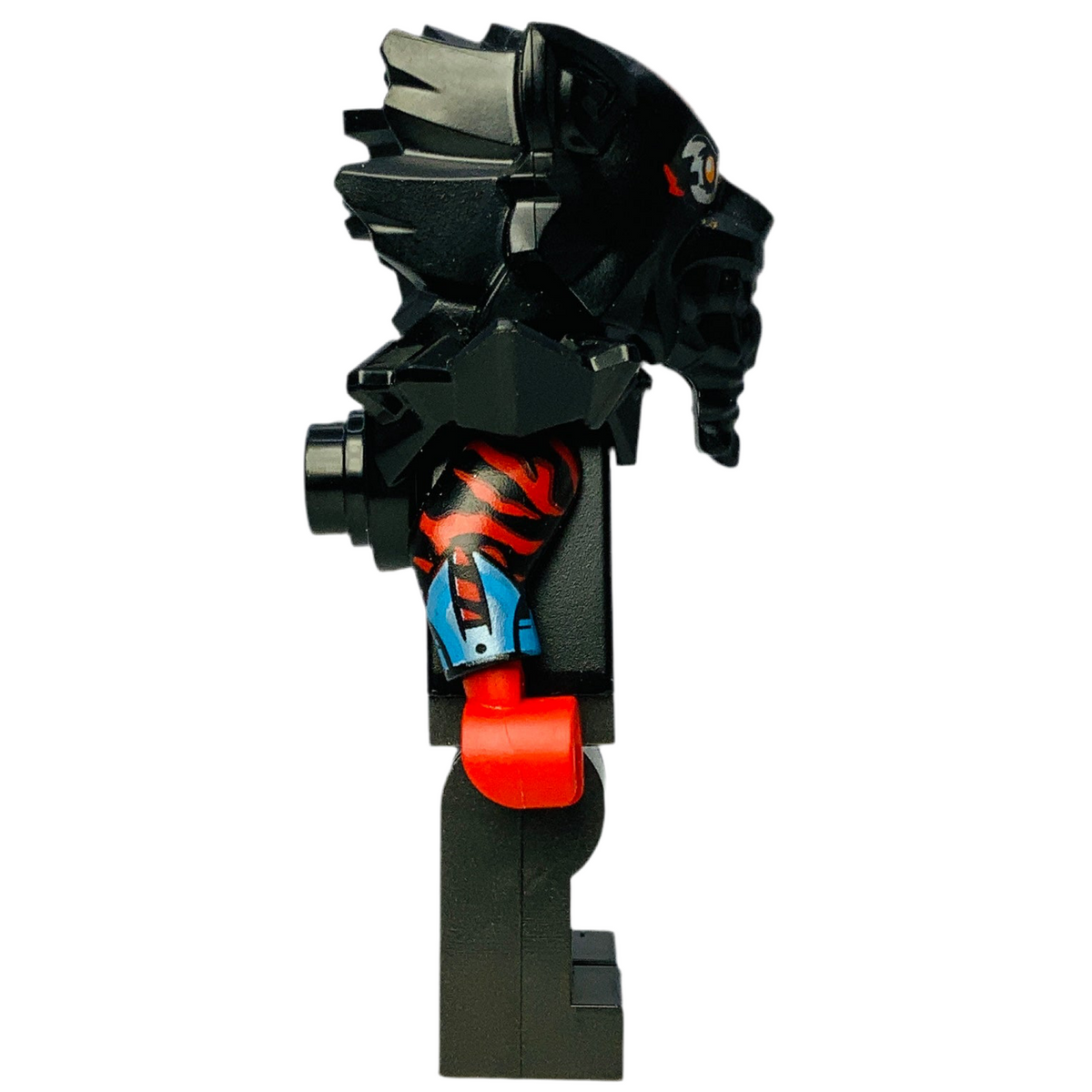 Lord Ras - Red Markings, Black Shoulder Armor, njo0927 - LEGO® Ninjago Minifigure