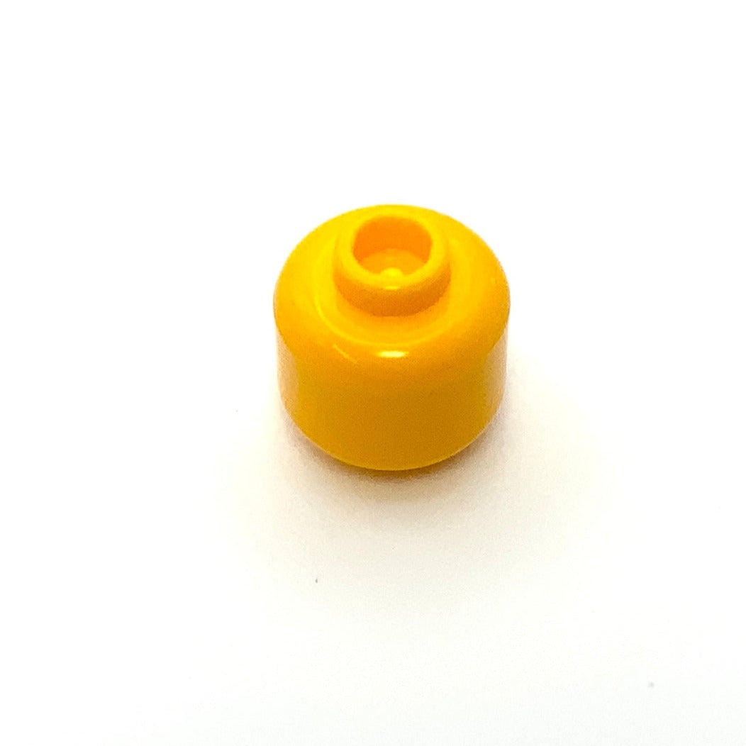Minifigure, Head (Plain) - Hollow Stud, Part# 3626c