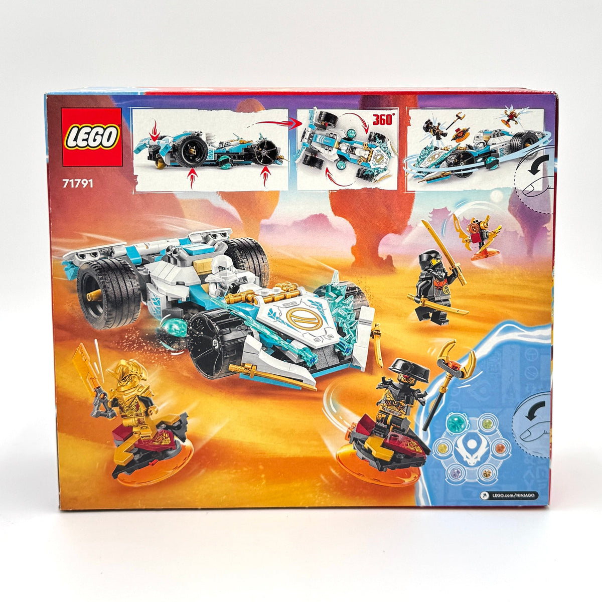 Zane's Dragon Power Spinjitzu Race Car, 71791 - LEGO® NINJAGO Set