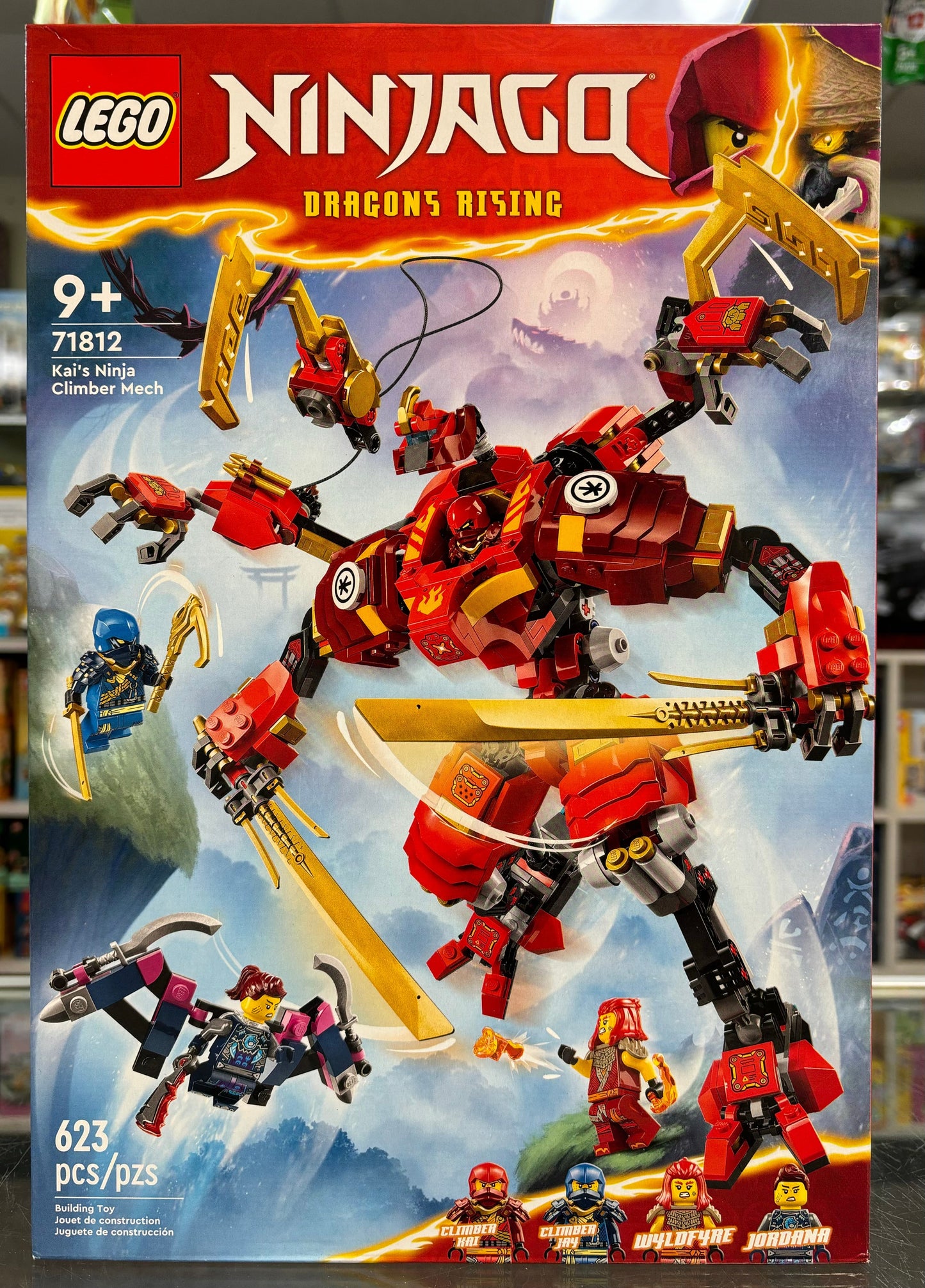 71812 - Kai's Ninja Climber Mech - EMPTY BOX ONLY