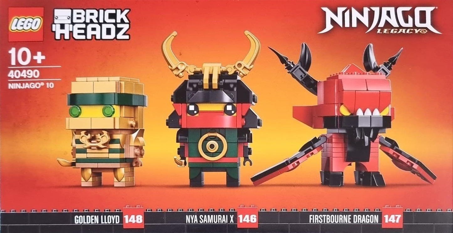 Ninjago 10, 40490 LEGO® BrickHeadz Set