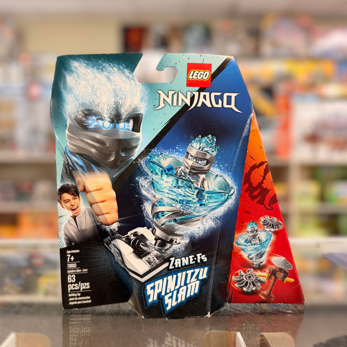 70683 - Spinjitzu Slam - Zane - EMPTY BOX ONLY