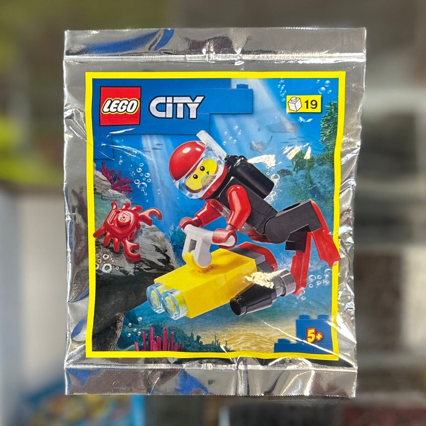 Diver and Crab foil pack - 952107