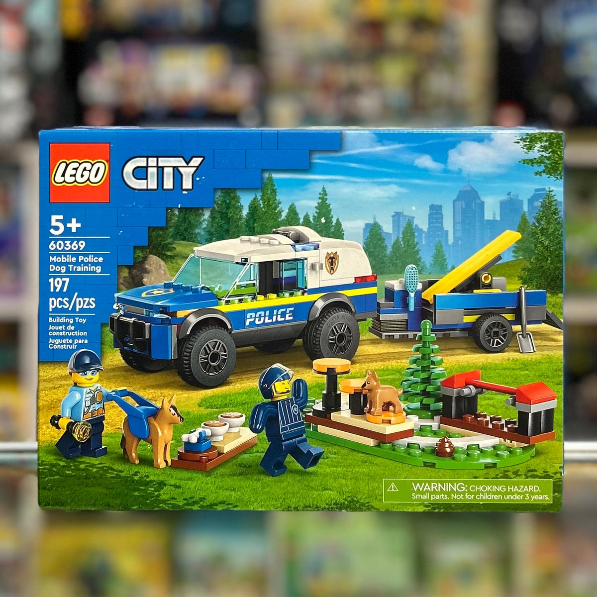 Mobile Police Dog Training, 60369 LEGO® City Set