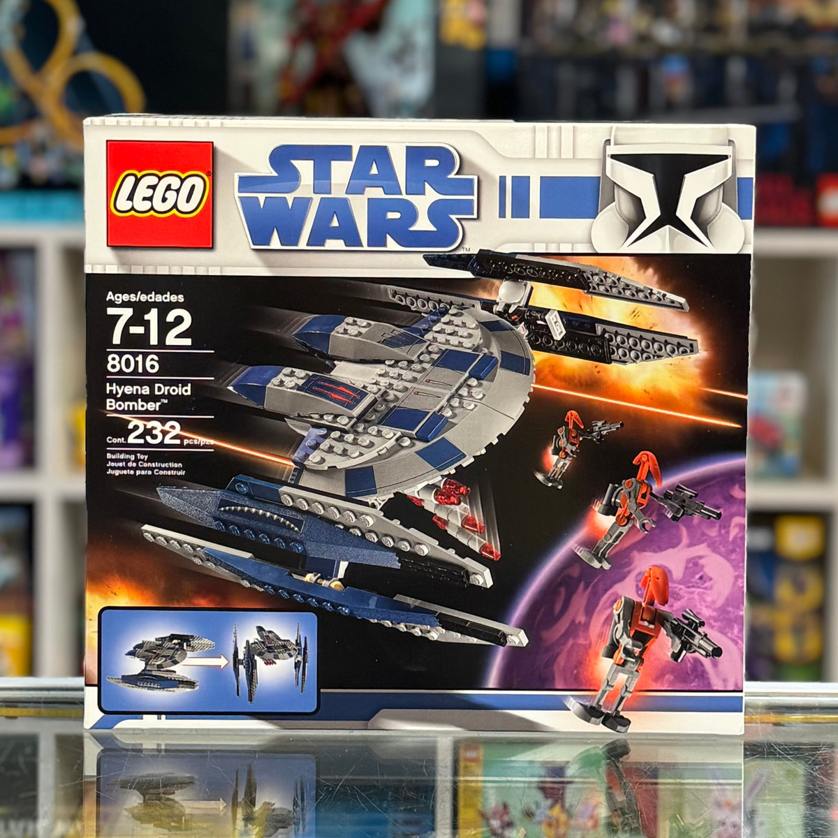 Hyena Droid Bomber, 8016 - LEGO® Star Wars Set