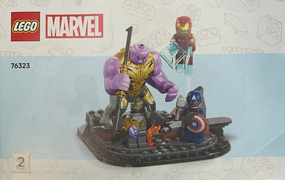 76323 - Avengers: Endgame Final Battle - INSTRUCTIONS ONLY