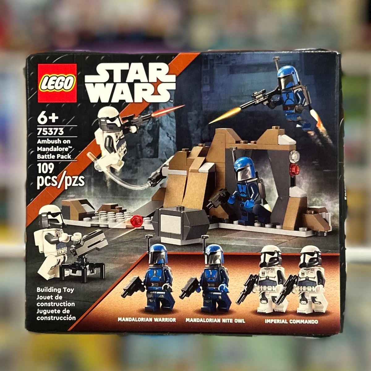 75373 - Ambush on Mandalore Battle Pack - EMPTY BOX ONLY