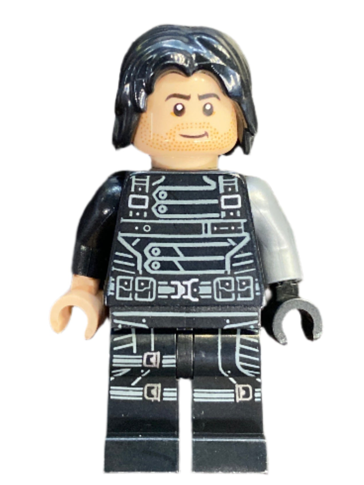 Winter Soldier - Black Hair, sh1016 - LEGO® Marvel Minifigure