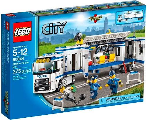 60044 - Mobile Police Unit - EMPTY BOX ONLY