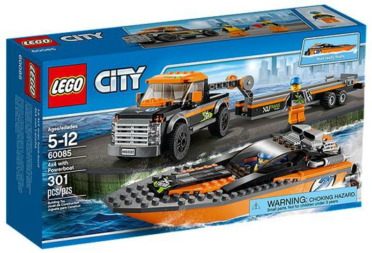 4x4 with Powerboat, 60085-1