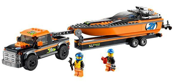 4x4 with Powerboat, 60085-1