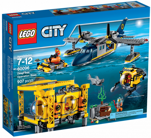 60096 - Deep Sea Operation Base - EMPTY BOX ONLY