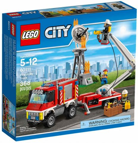 60111 - Fire Utility Truck - EMPTY BOX ONLY