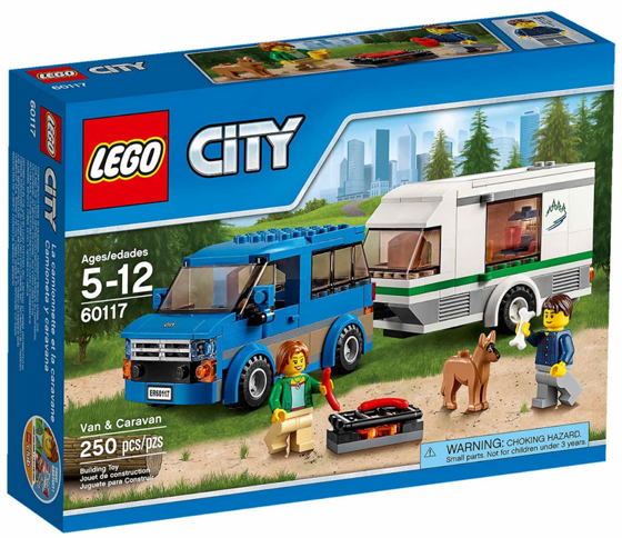60117 - Van & Caravan - EMPTY BOX ONLY